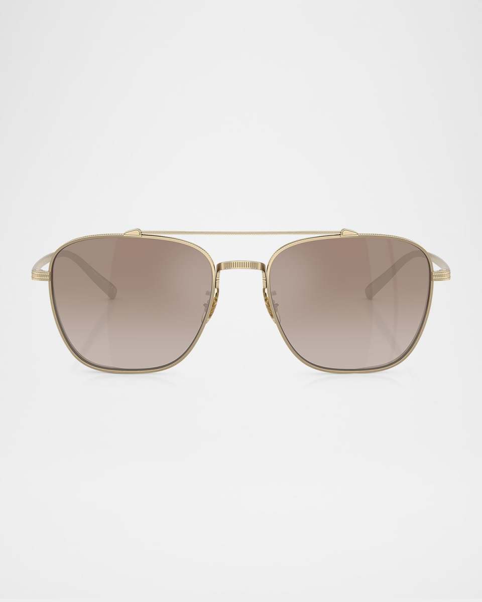 Pilot Titanium Aviator Sunglasses